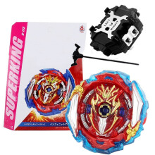 (01 Ripcord Set)Box Set B-173 Infinite Achilles Superking B173 Spinning Top with Spark Launcher Box