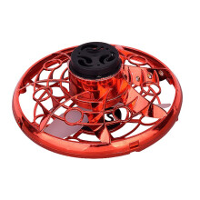 (B)Flying Ball Toy Hand Controlled Space Orb Mini Drone UFO Boomerang Ball 360 Rotating LED Lights Levitation