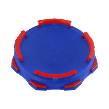 (rouond blue)Arena Disk For Burst Gyro Exciting Duel Spinning Top Stadium Battle Plate Toy Accessories