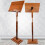 Adjustable Bamboo Sheet Music Stand, Foldable DualPurpose Design, Stable and Lightweight Setup 4