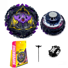 (Ripcord Launcher)Box Set B-175 Lucifer The End Superking B175 Spinning Top with Spark Launcher Box