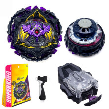 (R Spark Handle)Box Set B-175 Lucifer The End Superking B175 Spinning Top with Spark Launcher Box Kids