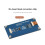 3.5inch E-Paper Display Module 384x184 Red-Yellow-Black-White for  Raspberry Pi ESP32 STM32 Bare Screen Version 4