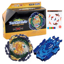 (String Set)Box Set B-185 Vanish Fafnir DB Dynamite Battle B185 Spinning Top with Gold Custom Launcher