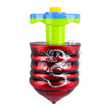 (F-1)New Spinning Top Flash Luminous Spinning Tops Toy Colorful Top Ejection Toy Flashing Led Gyroscope