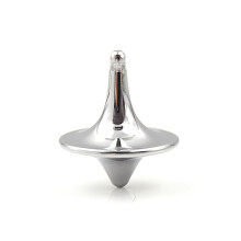 (SV)Metal Gyro Great Accurate Spinning Top Hot Movie Totem Print Spinning Top Toy Christmas Gift