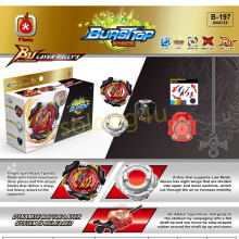 (Spark ripcord)Solong4u Spinning Tops B-197 with Launcher Set Divine Belial Nexus Adventure