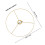 DIY Lamp Shade Frame, Golden Iron Construction for E27 Socket, Versatile Design for Table and Pendant Lighting 2