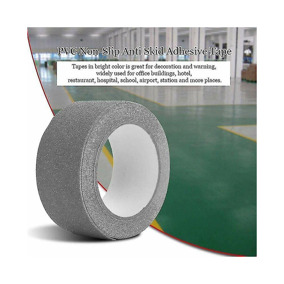 Non-slip Tape 5 Metres Long, Abrasion Oil Resistant, Strong Adhesive for Wet Floors and Stairs