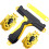 (Yellow Handlebar Set)Big Grip for Two Launcher Handle Set Accessories Handlebar with Two-way Launcher 1