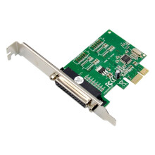3X Carte Contrôleur ST38 PCIe X1 CH382L DB-25 Broches Industrielle pour Terminal D'Impression LTP Carte D'Extension Multifonction Pratique