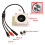 5X Waterproof Microphone Speaker in 1 Device for Security Camera for IP Camera Audio Recording Two Way Interphone 3