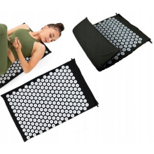 Akupressurmatte mit 8820 Massagepunkten und 230 ABS-Noppen zur Schmerzlinderung und Verbesserung der Durchblutung, 40 x 65 cm