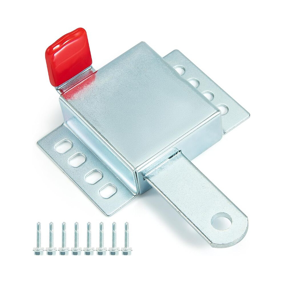 Heavy Duty Garage Door Lock, Galvanized Steel Garage Door Locking Slide For Most Garage Doors 6032879151280