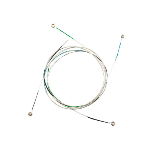Violin String Set 4Pcs EADG Silver Wound Replacement for 3/4 and 4/4 with Bright Clear Tone 1