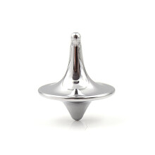 (Silver)Mini Magic Metal Gyro Gift 2021 New Creative Toy Spinning Top Inception For Exquisite Collection