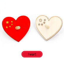 (heart)5 Piece/lot DIY Toys For Child Divergent thinking Spinning Top Wooden Diy Coloring Children Play