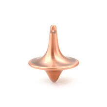 (Bronze)Metal Spinning Top Toys for Children Adult Antistress Gyroscope Office Party Game favor Spin