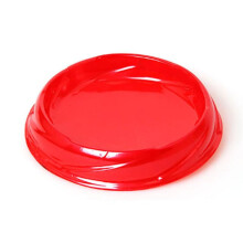 (Red)New Plastic Battle Disk Gyro Disk Toy Arena Disk Burst Exciting Duel Spinning Top Stadium Battle