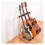 Wooden Multi Guitar Stand for 4 Instruments with Solid Wood and Soft Padded Protection 4
