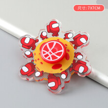 (4)Spinning Top Toy Astronaut Cartoon Character Rotating Decompression Toy Children's Gift