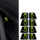 16Pcs for  Model 3 Car Door Open Exit Sticker Luminous Button Sticker Kit 3