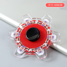 (7)Spinning Top Toy Astronaut Cartoon Character Rotating Decompression Toy Children's Gift