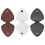 Leather Guitar Pick Holder Case with 6 Slots, Secure Pick Storage and Quick Access Strap Attachment 2