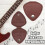 Leather Guitar Pick Holder Case with 6 Slots, Secure Pick Storage and Quick Access Strap Attachment 5