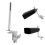 Cowbell Clamp 360 Rotation Adjustable Drum Bell Mount with Secure 6' Clamp for Percussion 2