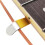 Guitar String Separator Tool with Durable Metal Construction for Precise Fretboard Cleaning and 4