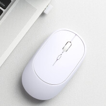 (Schwarz) Bluetooth-kompatible 2,4-GHz-Funkmaus, wiederaufladbare, leise USB-Gaming-Maus, 1600 DPI