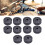 Gray Cymbal Felt Pads for Drum Set, 10 Pack Replacement Washers, Protects Surface, Fits Most Stands 3