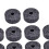 Gray Cymbal Felt Pads for Drum Set, 10 Pack Replacement Washers, Protects Surface, Fits Most Stands 4
