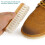 Βούρτσα καθαρισμού από σουέτ nubuck, απαλές τρίχες TPR Restore Nap, λαβή από ξύλο οξιάς 4