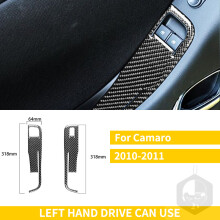 (21) Kompatibel mit Chevrolet Camaro 2010–2015 Zubehör Auto Carbonfaser Interieur