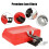 Jam Block Red Percussion Block for Drum Kit with Clear Focused Tone for Live Performance 4