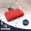 Jam Block Red Percussion Block for Drum Kit with Clear Focused Tone for Live Performance 5