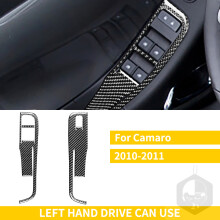 (20) Kompatibel mit Chevrolet Camaro 2010–2015 Zubehör Auto Carbonfaser Interieur
