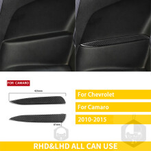 (37) Kompatibel mit Chevrolet Camaro 2010–2015 Zubehör Auto Carbonfaser Interieur