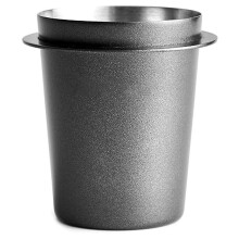 Stainless Steel Coffee Measuring Cup with Detachable Design for 58mm Handle Espresso Machine, Black, 120ml