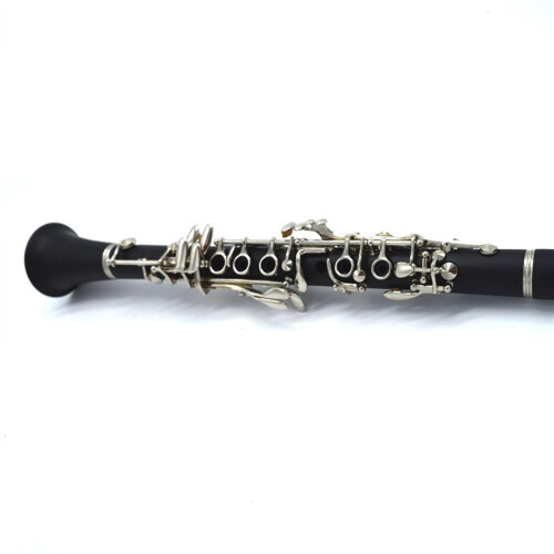 E Flat Bakelite Clarinet with Smooth Nickel 17 Keys, Lightweight Student Design for Beginners 2