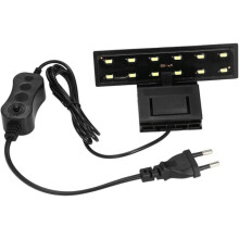 Luce LED per Acquario con Clip, 12 LED 5730 a Risparmio Energetico, Impermeabile per Acquari e Giardini