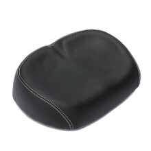 Bicycle Extra Wide No-nose Big Bum Comfortable Soft Seat Pad Bike Saddle Pads Cushion Soft PU Leather