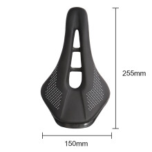 (Black)Bike Seat Cushion MTB Road Saddle Comfortable Sponge Breathable Hollow Cycling Pad Saddles Cushion