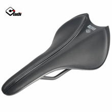 (sd-08 black) MTB Road Bicycle Saddle UltraLight Poly Fiber Breathable Durable PU Leather Bike Cycling