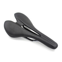 (Black)Romin Evo Bicycle Saddle Hollow Comfortable Breathable Bicycle Saddle MTB Road Cycling Saddle