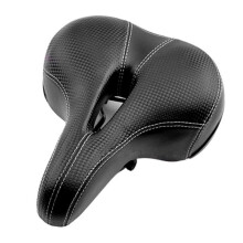 (1)Wide Seat Soft Pad Cushion Road MTB Mountain Bike Bicycle Saddle Cycling Big Bum