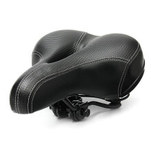 (Black)Bicycle Front Seat Soft Cycle Accessories Thick Seat Road MTB Bike Comfort Cushion Local Shipment