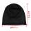 Women's Elastic Nightcap, Soft Quilted Polyester Head Cover for Sleeping, Solid Colour Home Hat, Adjustable 1